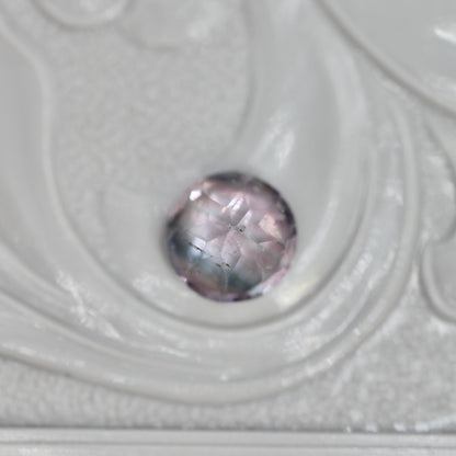 バイカラートルマリン 0.49ct ラウンドカット 4.9mm×4.9mm×3.2mm【MJ3051】