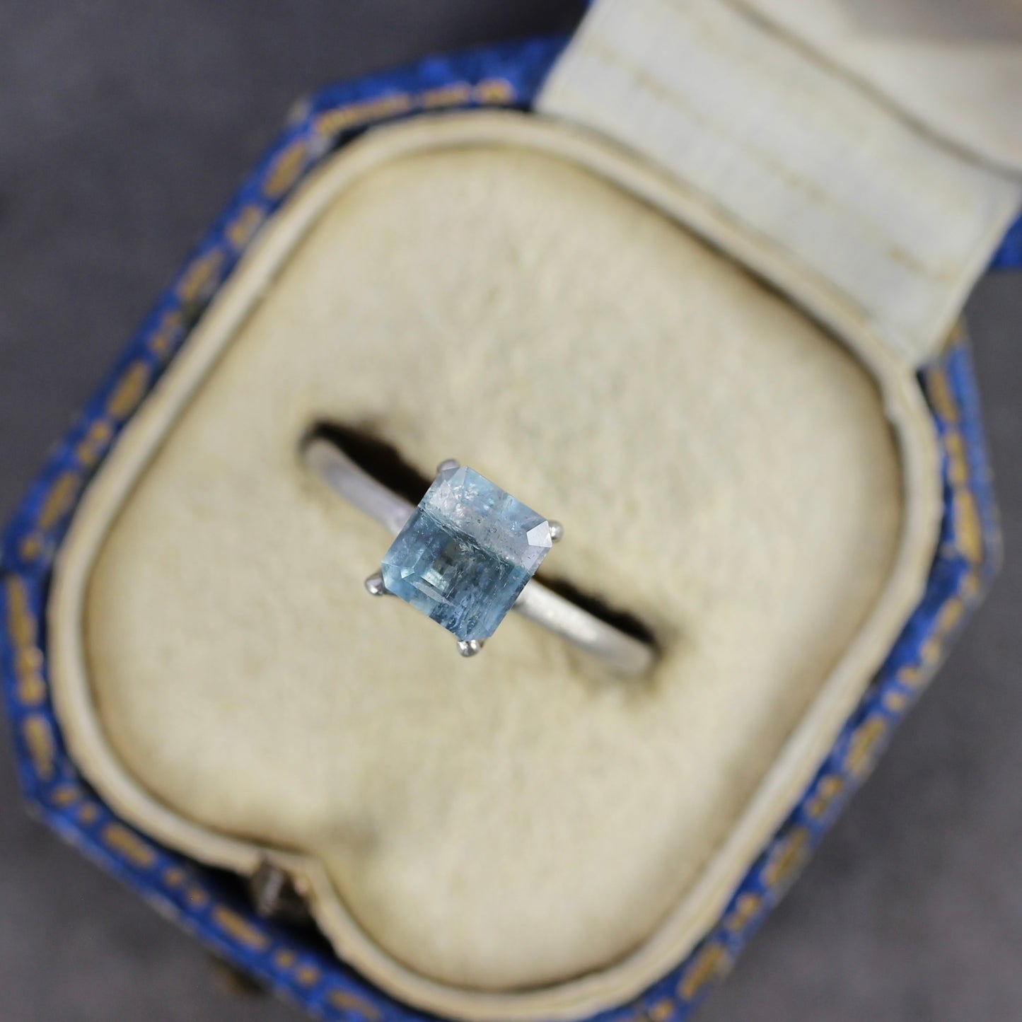 バイカラートルマリン 1.51ct エメラルドカット 6.3mm×5.8mm×4.4mm【MJ2782】