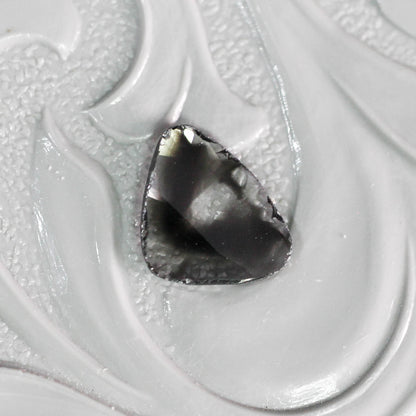 ダイヤモンド 0.43ct スライス ローズカット 6.5mm×5.8mm×1.0mm【MJ3161】