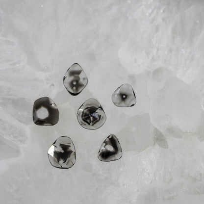 ダイヤモンド 0.30ct スライス ローズカット 6.0mm×5.8mm×0.8mm【MJ3159】