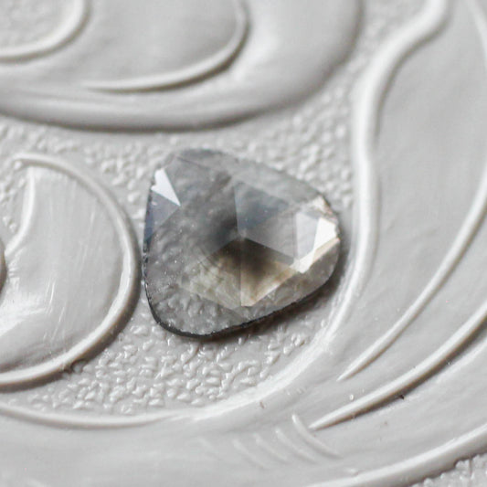 ダイヤモンド 0.30ct スライス ローズカット 6.0mm×5.8mm×0.8mm【MJ3159】