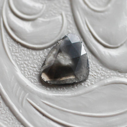 ダイヤモンド 0.43ct スライス ローズカット 6.5mm×5.8mm×1.0mm【MJ3161】
