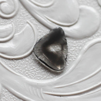 ダイヤモンド 0.43ct スライス ローズカット 6.5mm×5.8mm×1.0mm【MJ3161】