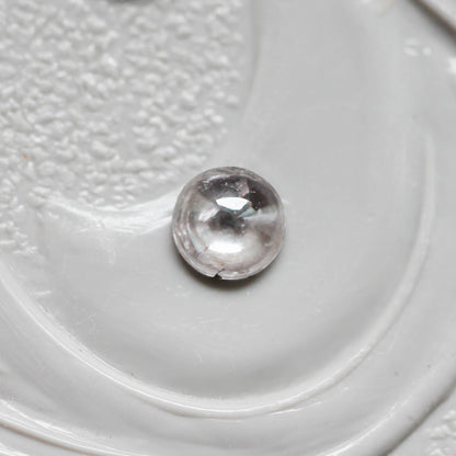 ナチュラルダイヤモンド 0.08ct カボションカット 2.9mm×2.9mm×1.2mm【MJ3165】
