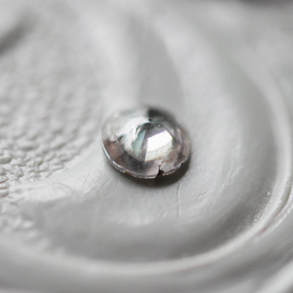 ナチュラルダイヤモンド 0.08ct カボションカット 2.9mm×2.9mm×1.2mm【MJ3165】