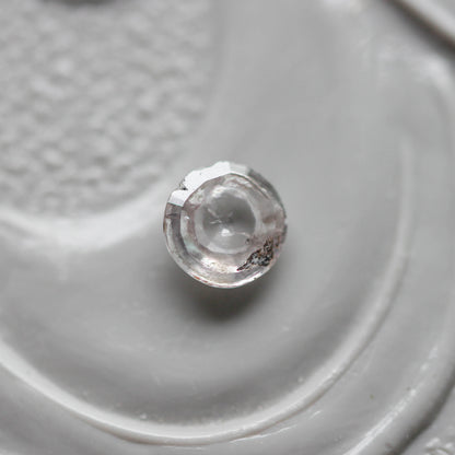 ナチュラルダイヤモンド 0.08ct カボションカット 2.9mm×2.9mm×1.2mm【MJ3165】