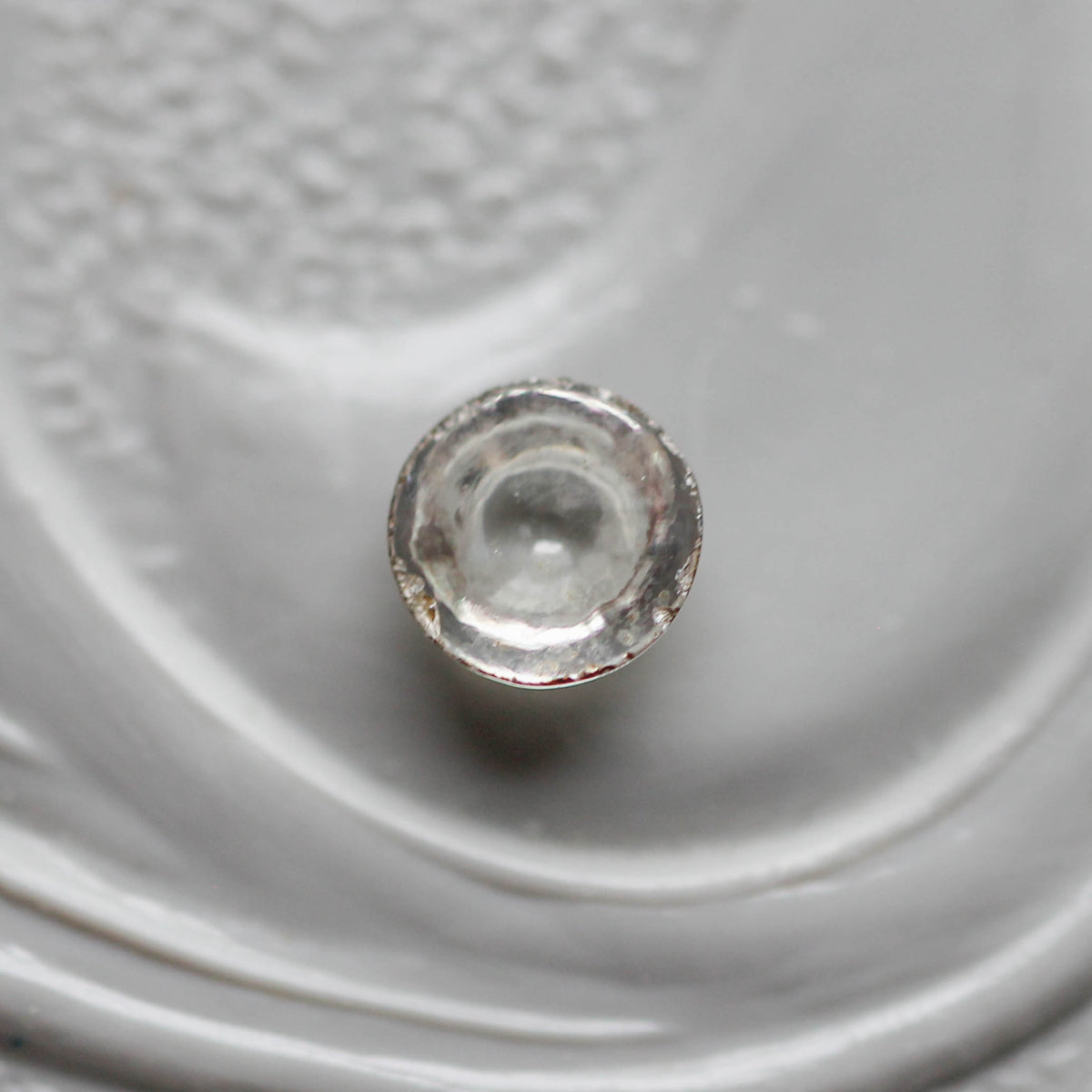 ナチュラルダイヤモンド 0.07ct カボションカット 2.8mm×2.8mm×1.0mm【MJ3166】