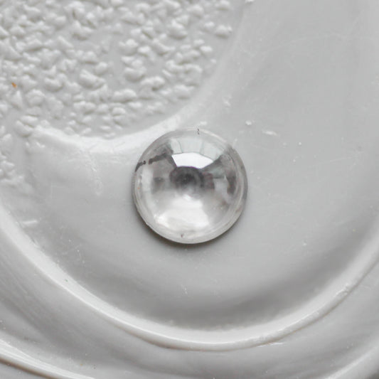 ナチュラルダイヤモンド 0.08ct カボションカット 3.0mm×3.0mm×1.0mm【MJ3167】