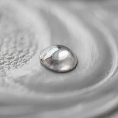 ナチュラルダイヤモンド 0.08ct カボションカット 3.0mm×3.0mm×1.0mm【MJ3167】