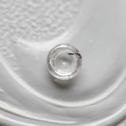 ナチュラルダイヤモンド 0.08ct カボションカット 3.0mm×3.0mm×1.0mm【MJ3167】