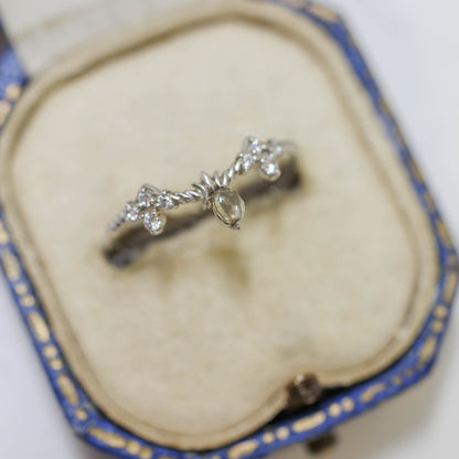 ブラウンダイヤモンド 0.07ct カボションカット 3.1mm×2.4mm×0.8mm【MJ3163】