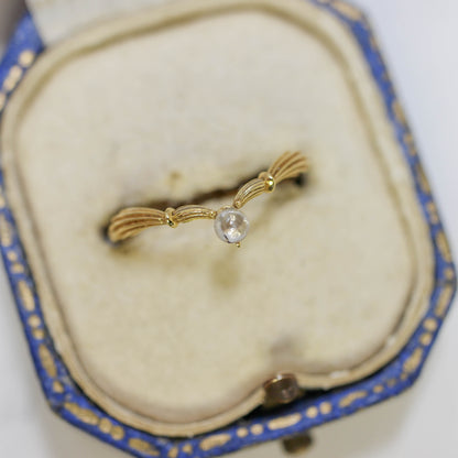 ナチュラルダイヤモンド 0.08ct カボションカット 3.0mm×3.0mm×1.0mm【MJ3167】