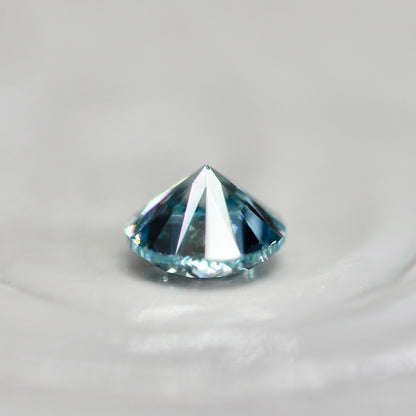 アイスブルーダイヤモンド 0.17ct ラウンドブリリアントカット 3.5mm×3.5mm×2.2mm【MJ2815】