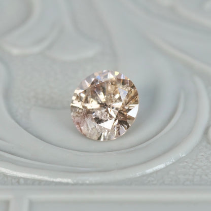 ダイヤモンド 0.41ct ラウンドブリリアントカット 4.7mm×4.7mm×2.9mm【MJ2816】