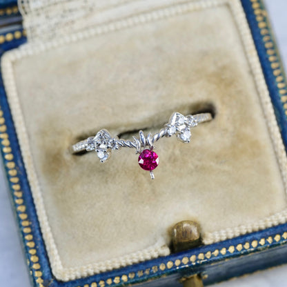 【期間・数量限定特別価格】ルビー ラウンドカット 約2.6~2.7mm 【MJ2831】