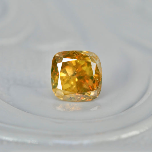 ナチュラルダイヤモンド 0.29ct クッションカット 3.9mm×3.6mm×2.8mm【MJ2606】