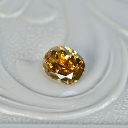 ナチュラルダイヤモンド 0.32ct オーバルカット 4.7mm×3.7mm×2.2mm【MJ2604】