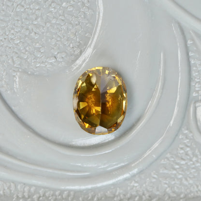 ナチュラルダイヤモンド 0.32ct オーバルカット 4.7mm×3.7mm×2.2mm【MJ2604】