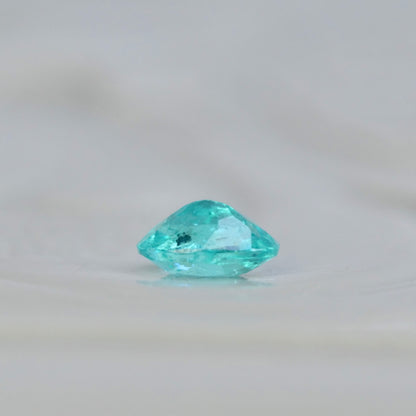 パライバトルマリン ブラジル産 0.05ct オーバルカット 2.8mm×2.0mm×1.4mm【MJ2550-3】