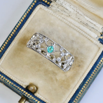 パライバトルマリン ブラジル産 0.05ct オーバルカット 2.8mm×2.0mm×1.4mm【MJ2550-3】