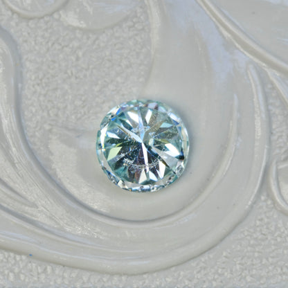 アイスブルーダイヤモンド 0.52ct ラウンドブリリアントカット 5.1mm×5.2mm×3.0mm【MJ2932】
