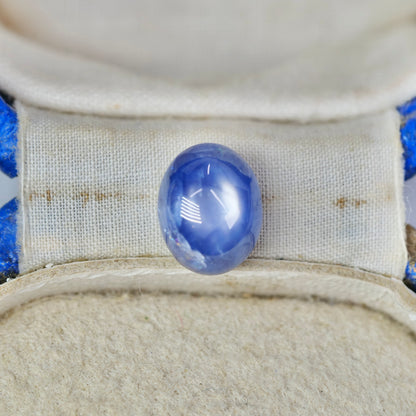 スターサファイア 2.09ct カボションカット 7.4mm×5.9mm×4.4mm【MJ2941】