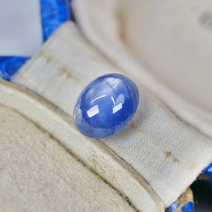 スターサファイア 2.09ct カボションカット 7.4mm×5.9mm×4.4mm【MJ2941】