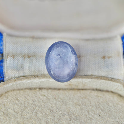 スターサファイア 2.09ct カボションカット 7.4mm×5.9mm×4.4mm【MJ2941】