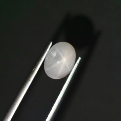 スターサファイア 2.49ct カボションカット 8.1mm×6.1mm×4.7mm【MJ2942】