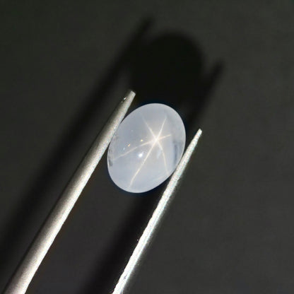 スターサファイア 2.02ct カボションカット 7.9mm×5.9mm×3.9mm【MJ2943】