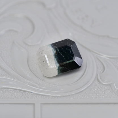 バイカラートルマリン 2.03ct エメラルドカット 8.4mm×6.8mm×3.9mm【MJ2948】