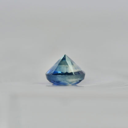 モンタナサファイア 0.12ct ラウンドカット 3.0mm×3.0mm×1.9mm【MJ2958】