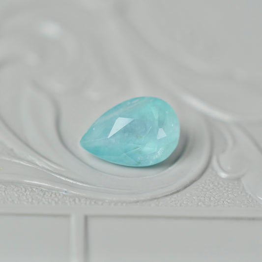 グランディディエライト 1.35ct  ペアシェイプカット 9.0mm×6.2mm×4.3mm【MJ2968】