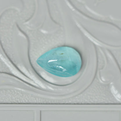 グランディディエライト 1.35ct  ペアシェイプカット 9.0mm×6.2mm×4.3mm【MJ2968】