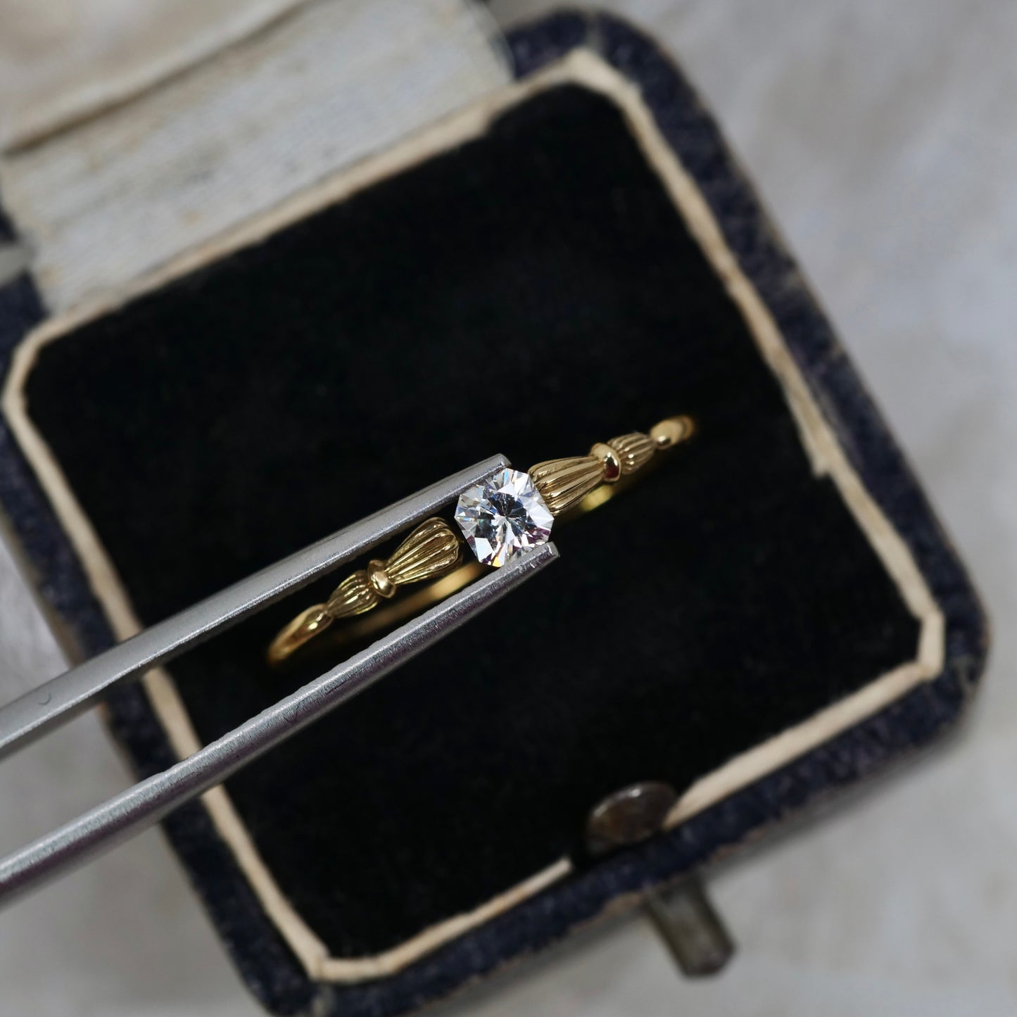 ダイヤモンド 0.223ct  フランダースカット 3.6mm×3.4mm×2.4mm ソーティング付き【MJ2970】