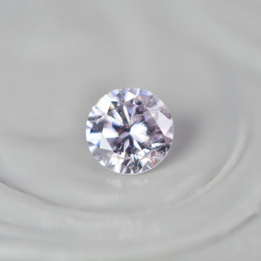 ピンクダイヤモンド 0.188ct Very Light Pink ラウンドカット 3.5mm×3.6mm×2.2mm ソーティング付【MJ3003】