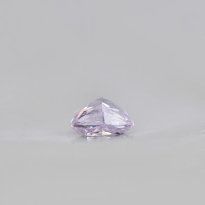 ピンクダイヤモンド 0.062ct Very Light Pink クッションカット  2.4mm×2.1mm×1.3mm ソーティング付【MJ3004】
