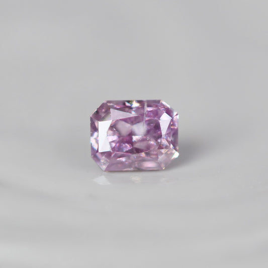 ピンクダイヤモンド 0.05ct Fancy Purple Pink クッションカット  2.3mm×1.8mm×1.4mm ソーティング付【MJ3006】