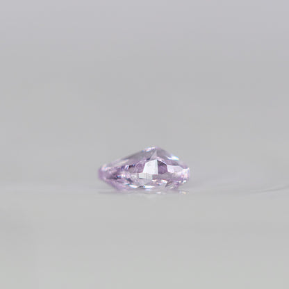 ピンクダイヤモンド 0.061ct Fancy Light Purple Pink ペアシェイプカット 3.0mm×1.9mm×1.4mm ソーティング付【MJ3011】