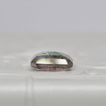 バイカラートルマリン 2.75ct エメラルドカット  9.3mm×8.1mm×3.8mm【MJ3026】
