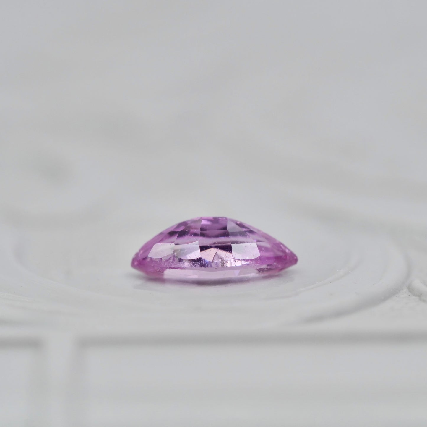 パパラチアサファイア 0.287ct マーキスカット 5.8mm×2.9mm×2.1mm ソーティング付き【MJ2920】