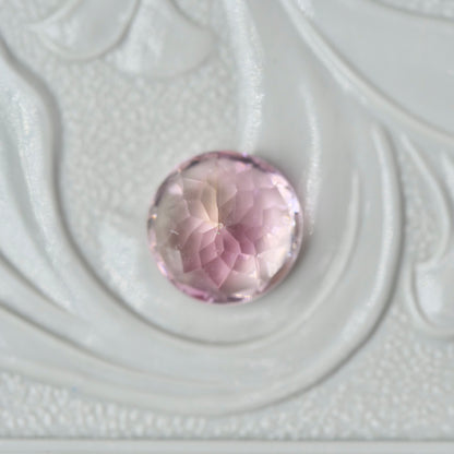 フルーティートルマリン 1.16ct ラウンドカット 6.2mm×6.2mm×4.6mm【MJ2975】