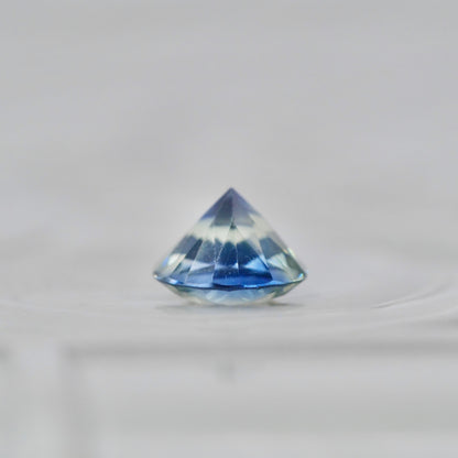 ティールサファイア 0.24ct ラウンドカット 3.6mm×3.6mm×2.6mm【MJ2875】