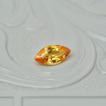 サファイア 0.30ct マーキスカット 5.8mm×3.0mm×2.1mm【MJ2884】