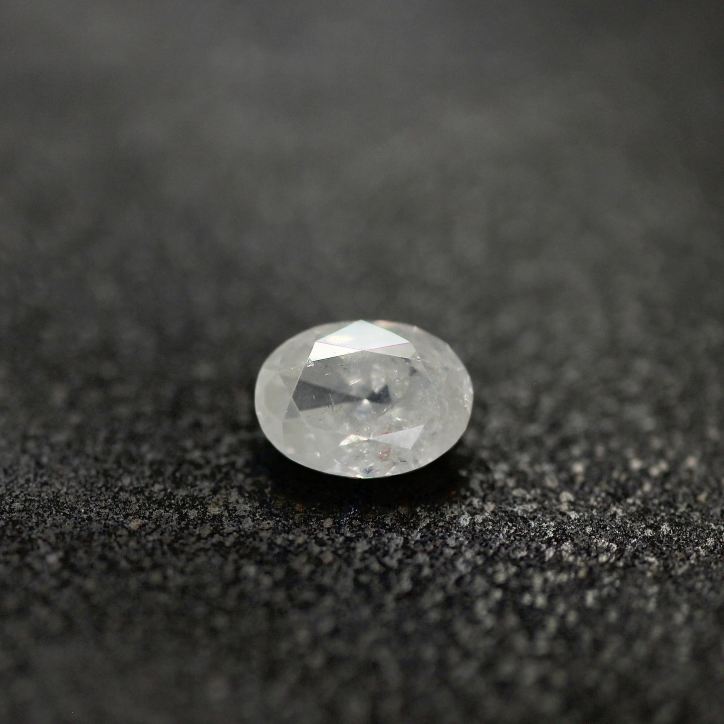 ダイヤモンド 0.260ct オーバルローズカット 4.7mm×3.5mm×2.2mm【MJ2610】14