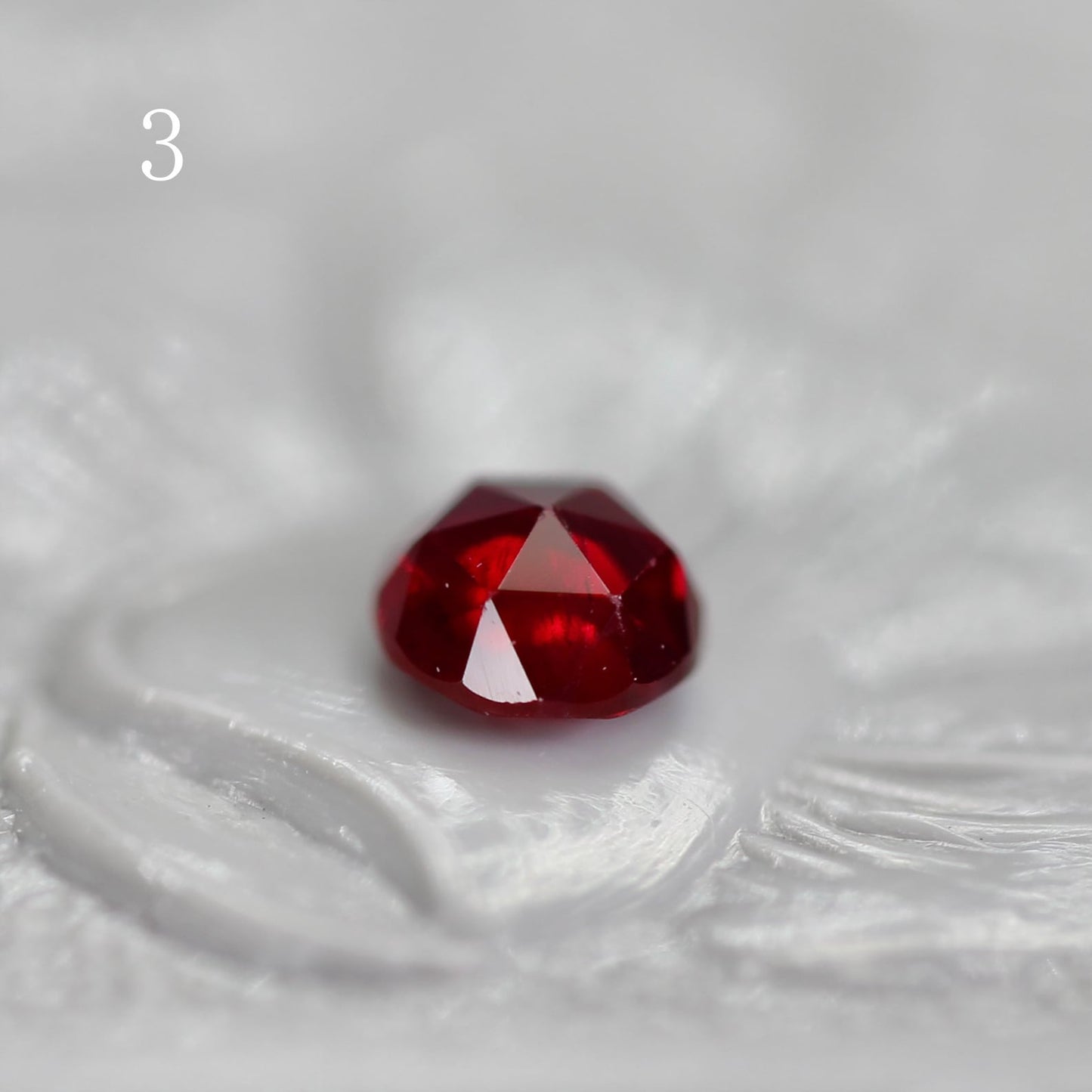 ルビー ローズカット 2.7~2.8mm【MJ2736】