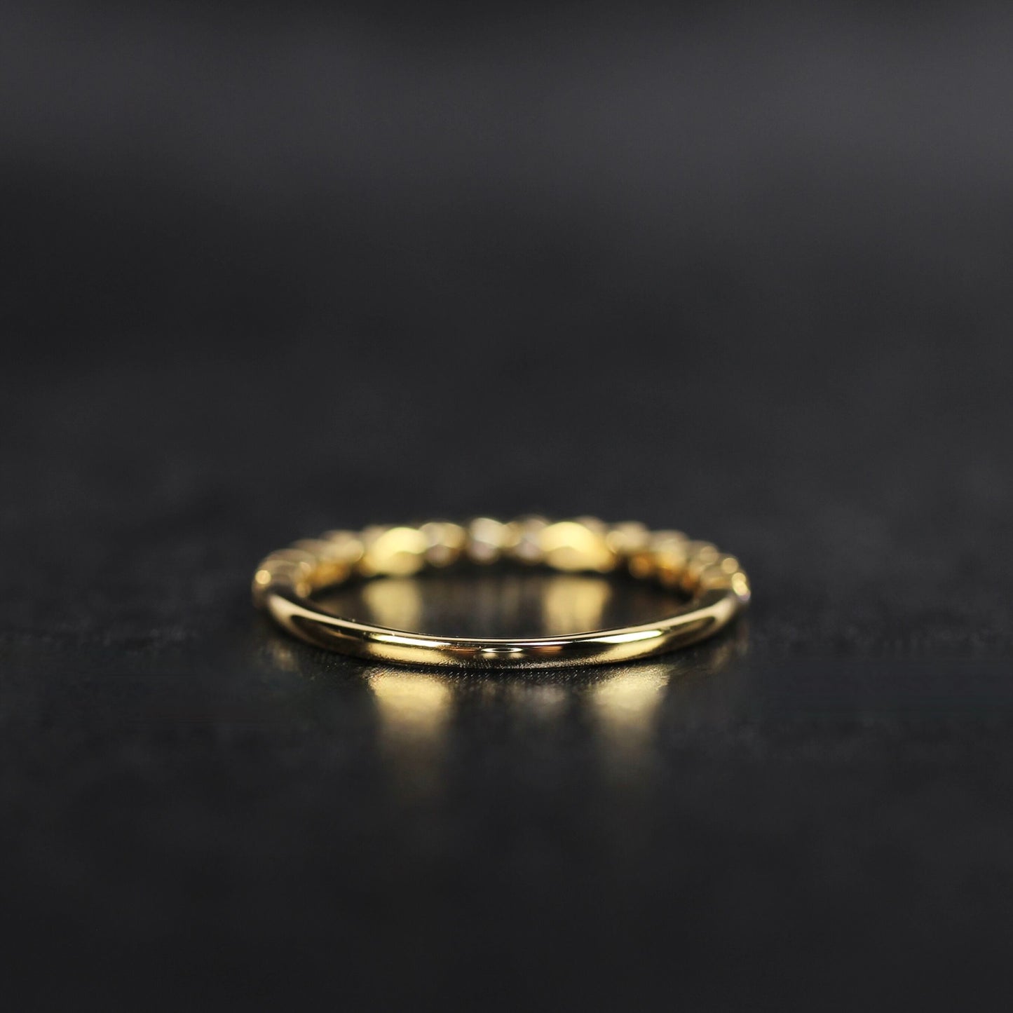 Nocturne - Celeste | ハーフエタニティ ダイヤモンド 0.18ct VSクラス K10 K18 Pt900【MJ2924】