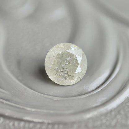 ソルトアンドペッパーダイヤモンド 0.3ct 4.2mm 【MJ2444】