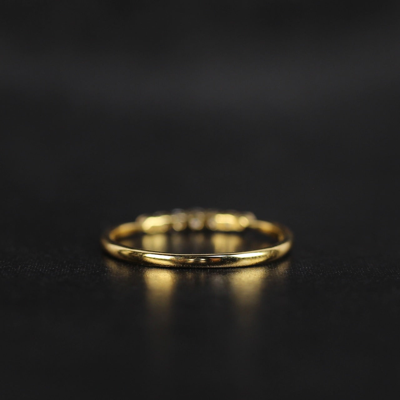 Nocturne - Altair | ハーフエタニティ ダイヤモンド 0.15ct VSクラス K10 K18 Pt900【MJ2922】