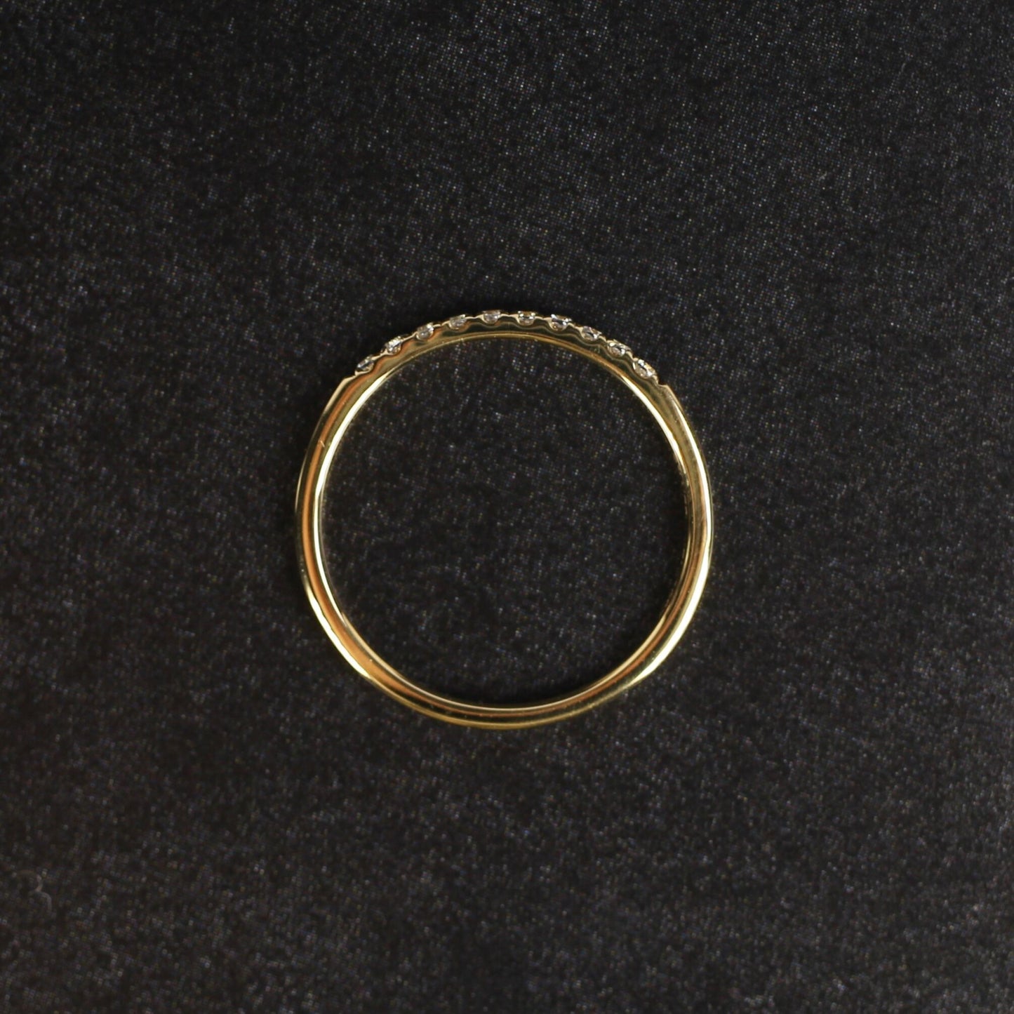 Nocturne - Nuit | ハーフエタニティ ダイヤモンド 0.10ct VSクラス K10 K18 Pt900【MJ2926】